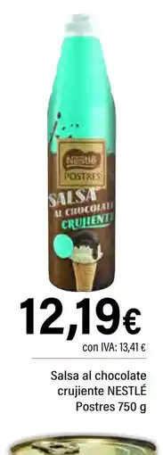 Cash Ifa NESTLÉ Salsa al chocolate crujiente Postres oferta