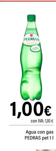 Cash Ifa PEDRAS Agua con gas oferta