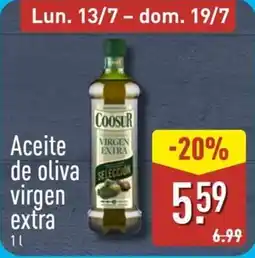ALDI Aceite de oliva virgen extra oferta