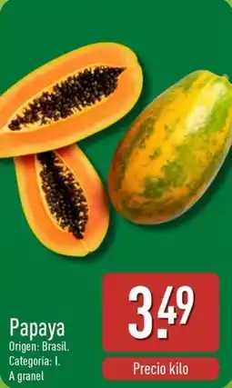 ALDI Papaya oferta