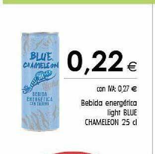 Cash Ifa Bebida Energética Light Blue Chameleon oferta