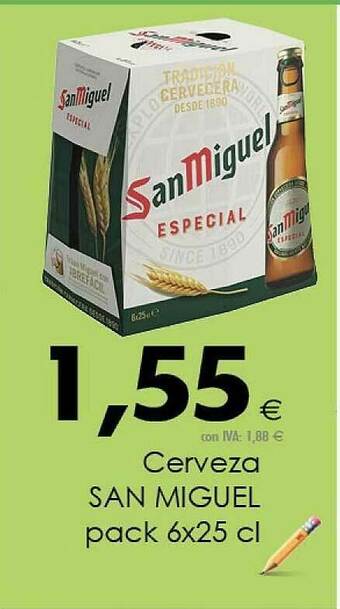 Cash Ifa Cerveza San Miguel Pack oferta