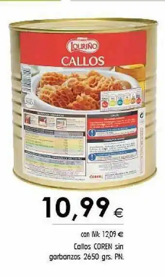 Cash Ifa Callos Coren Sin Garbanzos 2650 oferta