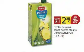 Consum Nèctar De Pinya Sense Sucres Afegits Disfruta Juver oferta
