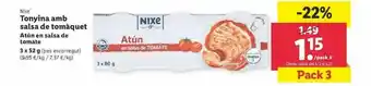 Lidl Nixe Tonyina Amb Salsa De Tomàquet oferta