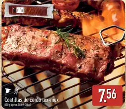 ALDI Costillas de cerdo tex-mex oferta