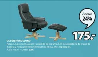 JYSK Sillon Hundslund oferta