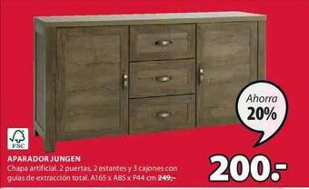 JYSK Aparador Jungen oferta