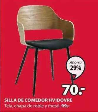 JYSK Silla De Comedor Hvidovre oferta