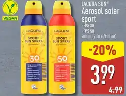 ALDI LACURA SUN Aerosol solar sport oferta