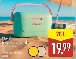 ALDI CRANE Nevera portátil oferta