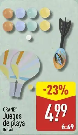 ALDI CRANE Juegos de playa oferta
