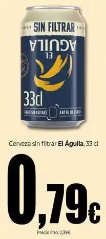 Unide Market El águila - cerveza sin filtrat oferta