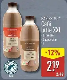 ALDI Espresso - cafe latte xxl oferta