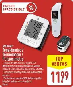 ALDI Ambiano - tensiometro oferta