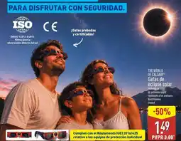 ALDI The world de calgary - gafas de eclipse solar oferta
