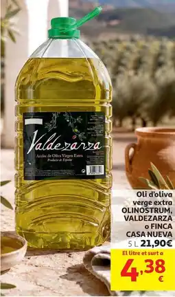 Alcampo Oli - oli d'oliva verge extra,olio negro oferta