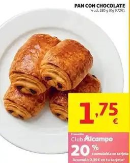 Alcampo Alcampo - pan con chocolate oferta