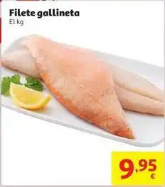 Alcampo Filete gallineta oferta