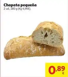 Alcampo Chapata pequena oferta