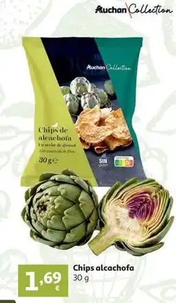 Alcampo Auchan - chips alcachofa oferta