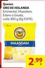 Alcampo Oro de holanda - quesos oferta