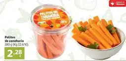 Alcampo Consum - palitos de zanahoria oferta