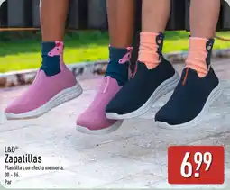 ALDI L&D Zapatillas oferta
