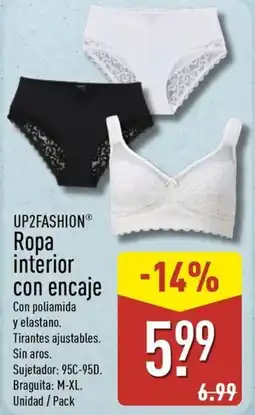 ALDI UP2FASHION Ropa interior con encaje oferta