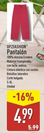 ALDI UP2FASHION Pantalón oferta