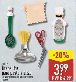 ALDI JOIE Utensilios para pasta y pizza oferta