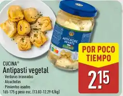 ALDI CUCINA Antipasti vegetal oferta
