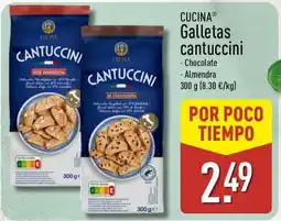 ALDI CUCINA Galletas cantuccini oferta