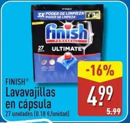 ALDI FINISH Lavavajillas en cápsula oferta