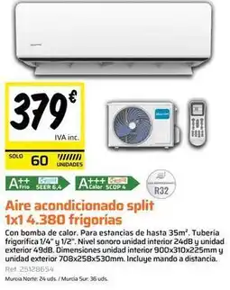 Obramat Solo - aire acondicionado split 1x14.380 frigorias oferta