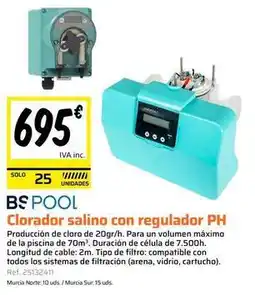 Obramat Solo - clarador salino con regulador ph oferta