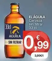 CashDiplo El águila - cerveza sin filtrar oferta