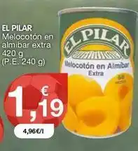 CashDiplo El pilar - melocotón en almibar extra oferta
