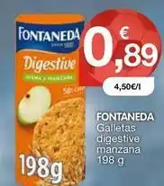 CashDiplo Fontaneda - galletas digestive manzana oferta