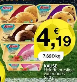 CashDiplo Kalise - helado prestige oferta