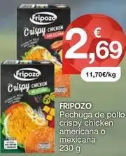 CashDiplo Fripozo - pechuga de pollo crispy chicken americana o mexicana oferta