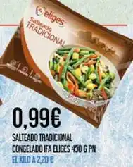 Claudio Eliges - salteado tradicional congelado oferta