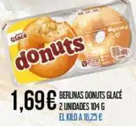 Claudio Glacé - berlinas donuts oferta