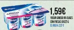 Claudio Ifa eliges - yogur griego con fresas oferta