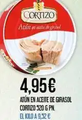 Claudio Cortizo - atún en aceite de girasol oferta