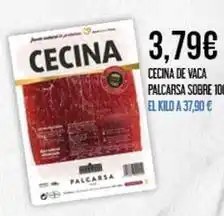 Claudio Palcarsa - cecina de vaca oferta