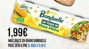 Claudio Bonduelle - maiz dulce en grano oferta