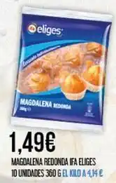 Claudio Ifa eliges - magdalena redonda oferta