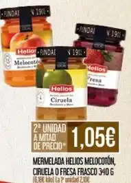Claudio Helios - mermelada melocoton, ciruela o fresa frasco oferta