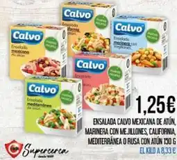 Claudio Calvo - ensalada mexicana de atun marinera con mejillones oferta
